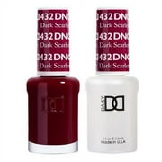 DND 432 Dark Scarlet Gel & Matching Polish Set - DND Gel & Lacquer