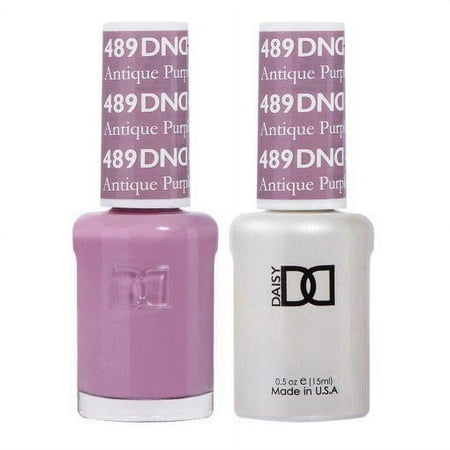 DND 489 Antique Purple Gel & Matching Polish Set - DND Gel & Lacquer