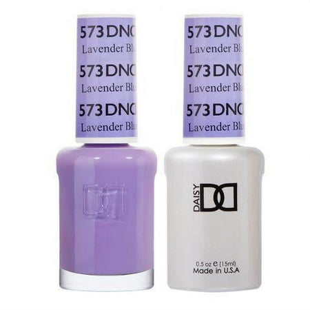 DND 573 Lavender Blue Gel & Matching Polish Set - DND Gel & Lacquer