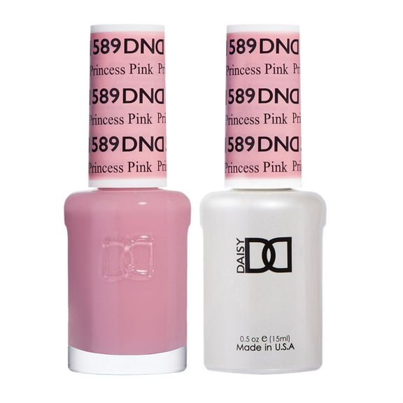DND 589 Princess Pink Gel & Matching Polish Set - DND Gel & Lacquer