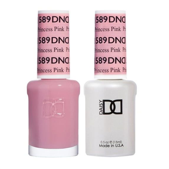DND 589 Princess Pink Gel & Matching Polish Set - DND Gel & Lacquer