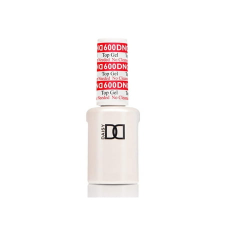 DND #600 - No Cleanser Needed - UV/LED Cure Soak off Gel Top Coat 0.5oz/15ml