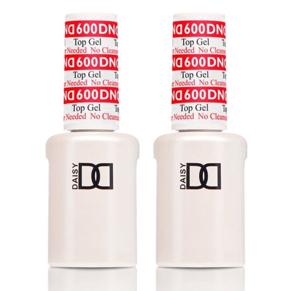 DND #600 - No Cleanser Needed, UV/LED Cure Soak off Gel Top Coat - DND Gel & Lacquer