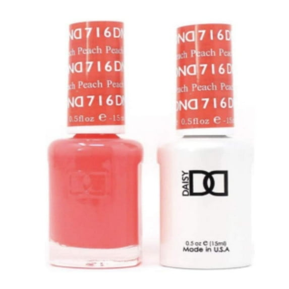 DND 716 PEACH Gel & Matching Polish Set - DND Gel & Lacquer
