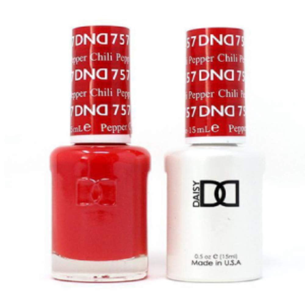 DND 757 Chili Pepper Gel & Matching Polish Set DND Gel & Lacquer