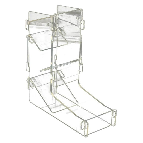 DND Acrylic Transparent Dice Tower DIY Board Game RPG Rolling Tower MTG Games Quality Acrylic Transparent Dice Tower
