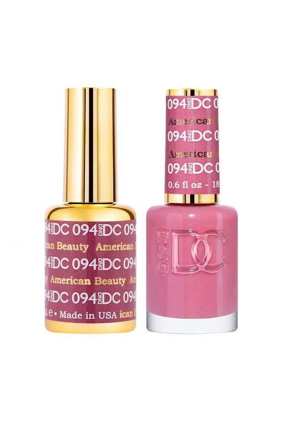 DND DC 094 American Beauty Gel & Matching Polish Set - DND DC Gel & Lacquer