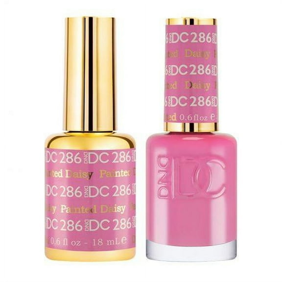 DND DC 286 Painted Daisy Gel & Matching Polish Set - DND DC Gel & Lacquer