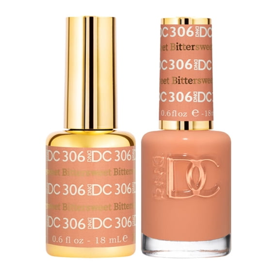 DND DC Bittersweet Gel Polish #306, DND DC Gel Polish for Nails