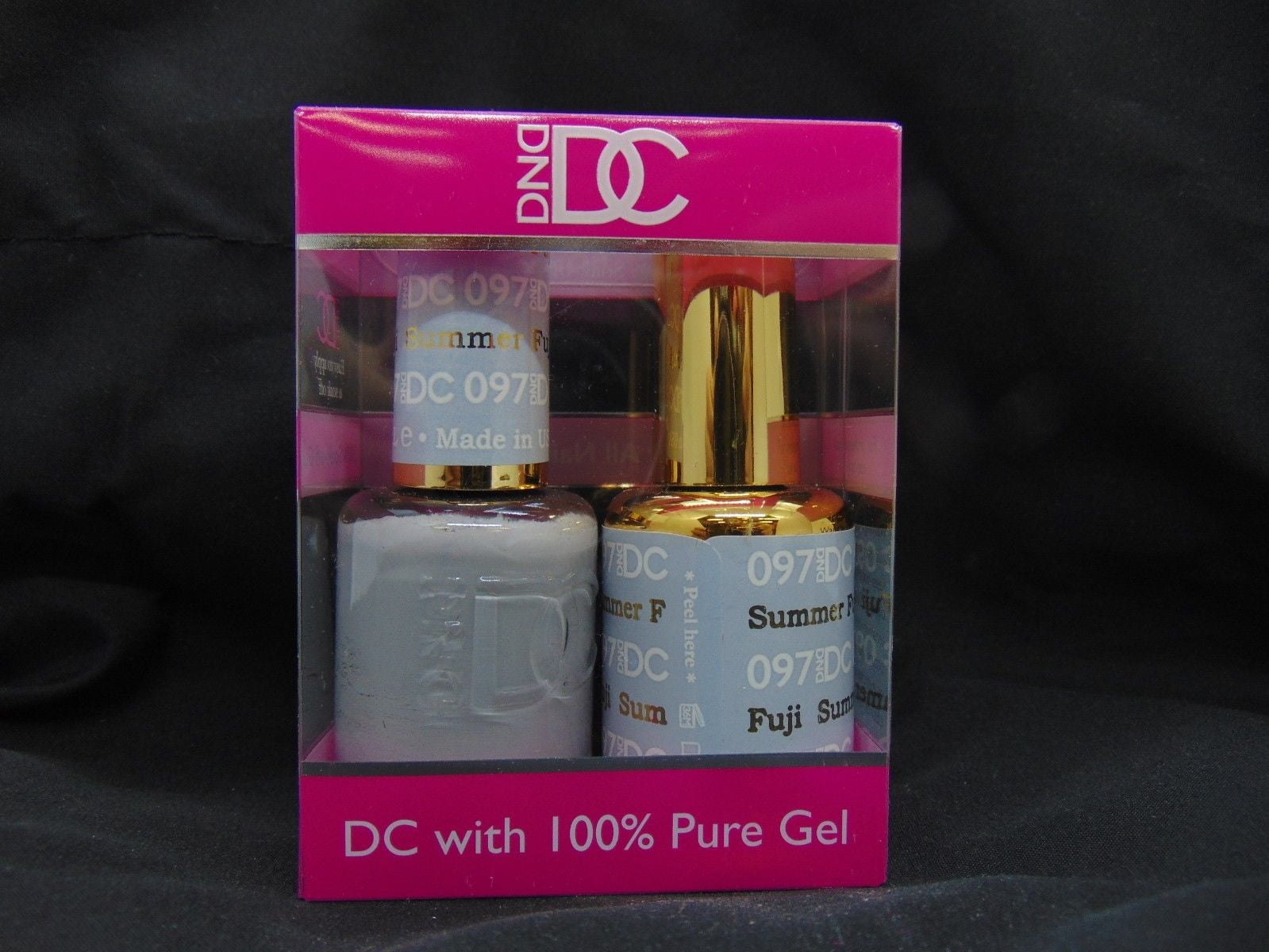 DND - DC Duo Soak off Gel & Matching nail polish, #097 - Summer