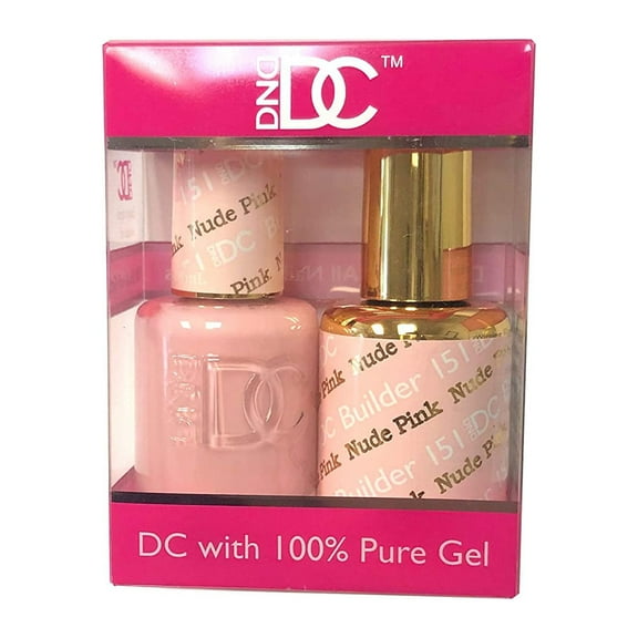 DND - DC Duo Soak off Gel & Matching nail polish - #151 Nude Pink