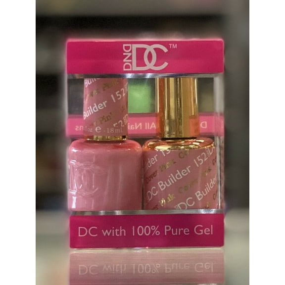 DND - DC Duo Soak off Gel & Matching nail polish, #152 - Cover Pink