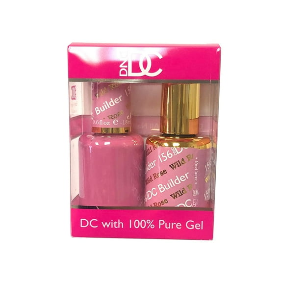 DND - DC Duo Soak off Gel & Matching nail polish - #156 Wild Rose