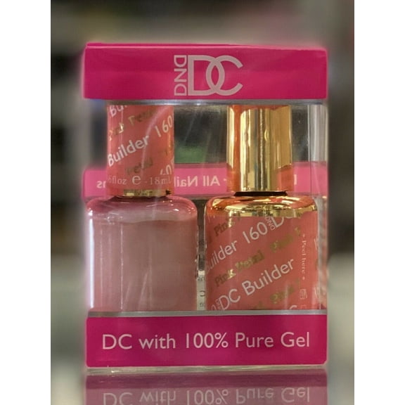 DND - DC Duo Soak off Gel & Matching nail polish, #160 - Pink Petal