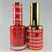 DND - DC Duo Soak off Gel & Matching nail polish - FRENCH RASPBERRY #066