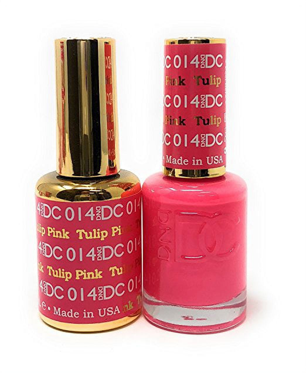 DND - DC Duo Soak off Gel & Matching nail polish, Tulip Pink