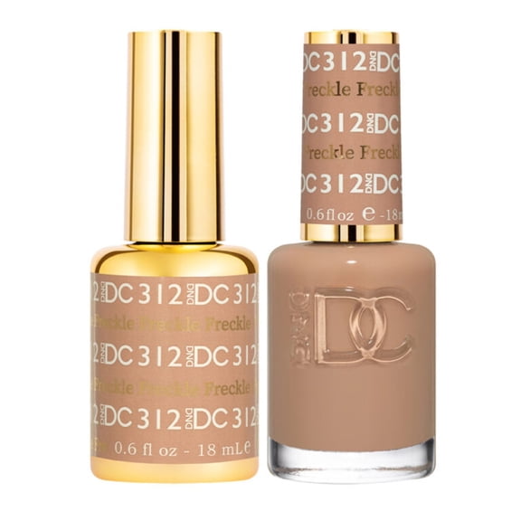 DND DC Freckle Gel Polish #312, DND DC Gel Polish for Nails