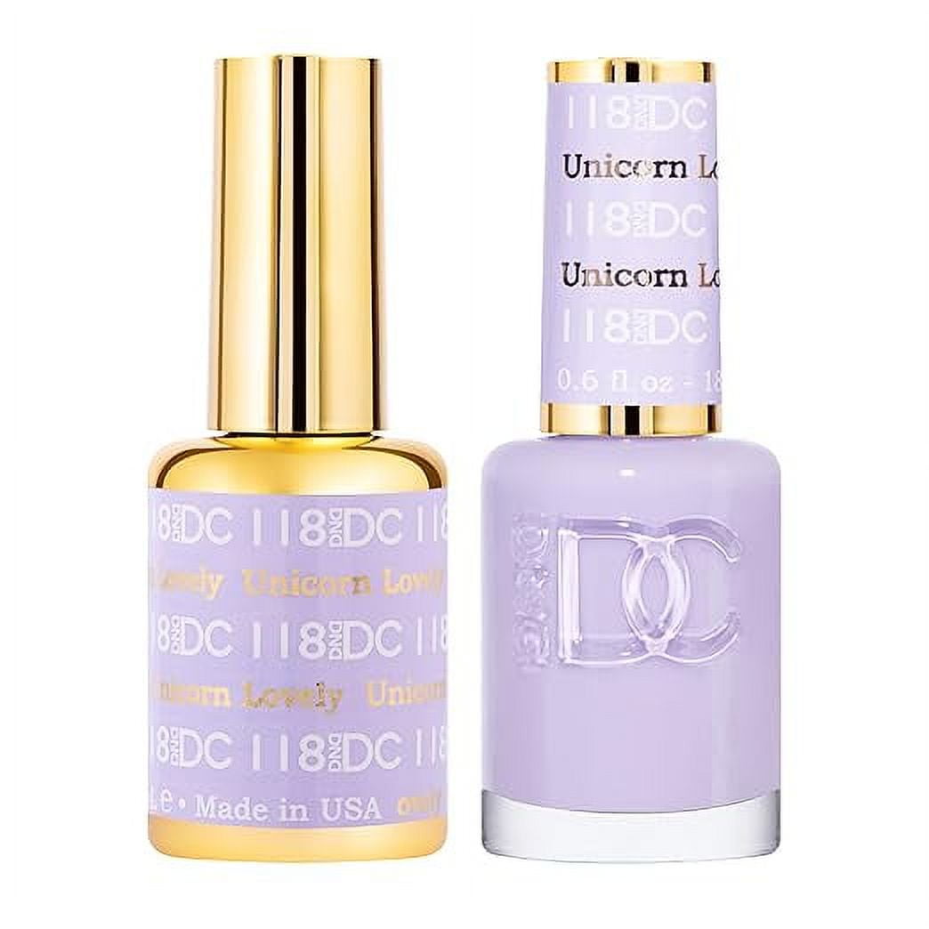 DND DC Match UV Gel + Nail Polish #118 Unicorn Lovely - Walmart.com
