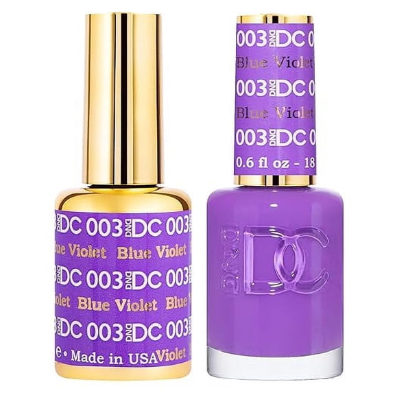 DND DC GEL DUO 003 Blue Violet