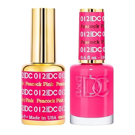 DND DC GEL DUO 012 Peacock Pink