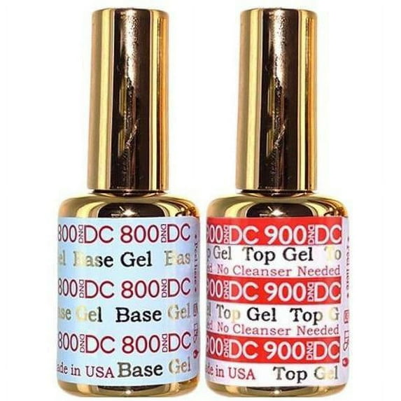 DND-DC Manicure Soak Off Gel Base & Top Coat - 0.6 fl oz /18ml
