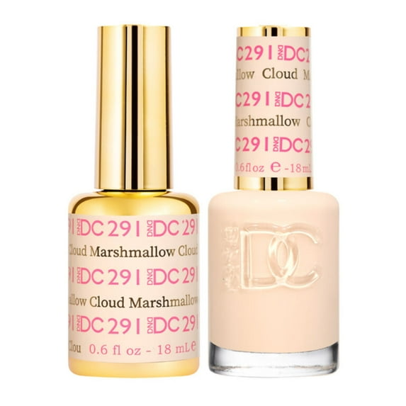 DND DC Marshmallow Cloud Gel Polish #291, DND DC Gel Polish for Nails