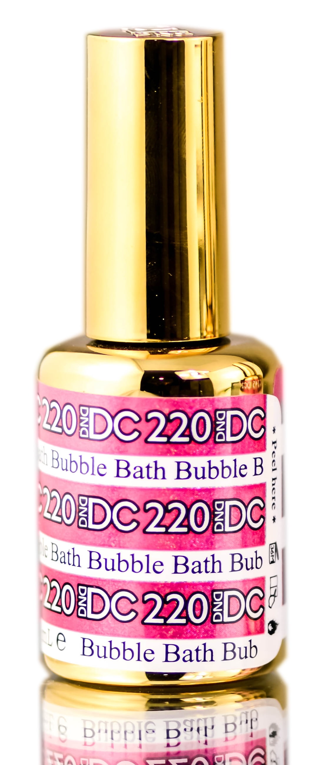 DND DC Mermaid Gel - Bubble Bath (220) - Pack of 1 with Sleek Comb ...