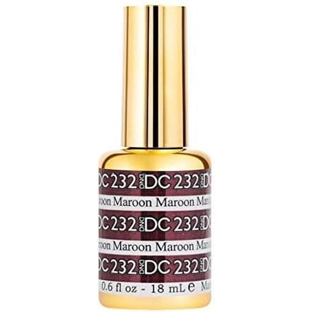 DND DC Mermaid Soak-Off Gel Polish - Maroon 232