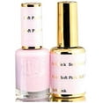 thumbnail image 1 of DND DC Pinks GEL POLISH DUO, Gel Lacquer 0.5 oz + Matching Nail Polish Color 0.5 oz, Daisy Nails (with bonus side Glitter) Made in USA (Soft Pink (122)), 1 of 3
