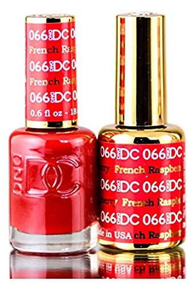 DND DC Reds GEL POLISH DUO, Gel Lacquer 0.5 oz + Matching Nail Polish ...