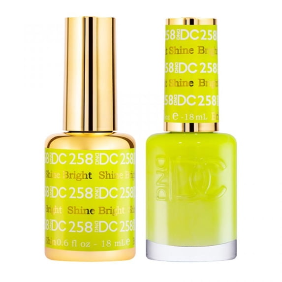 DND DC Shine Brigh Gel Polish #258, DND DC Gel Polish for Nails