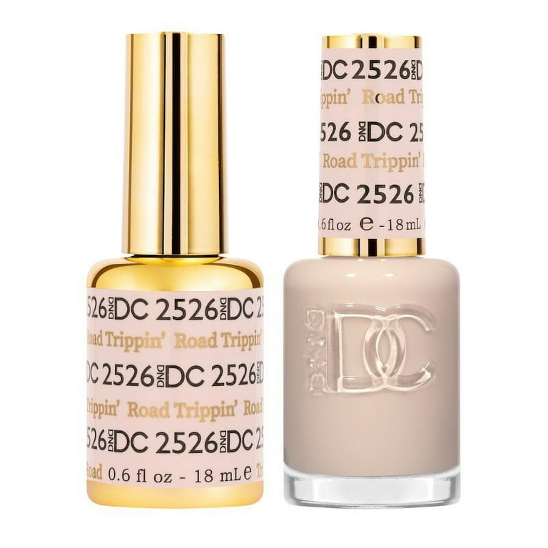 DND DC Soak Off Gel Polish + Matching Nail Polish Duo 2526 Road