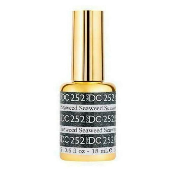 DND - DC UV/LED Soak Off Mermaid Glitters Gel Color - 252 Seaweed