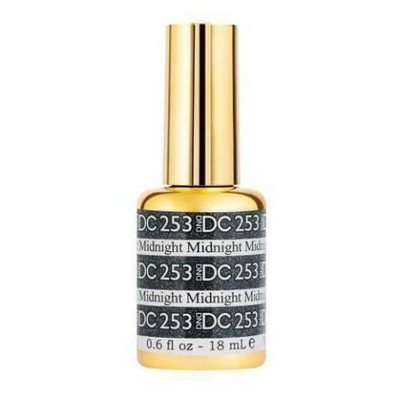 DND - DC UV/LED Soak Off Mermaid Glitters Gel Color - 253 Midnight