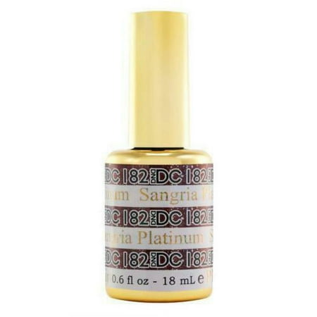 DND - DC UV/LED Soak Off Platinum Gel - 182 Sangria