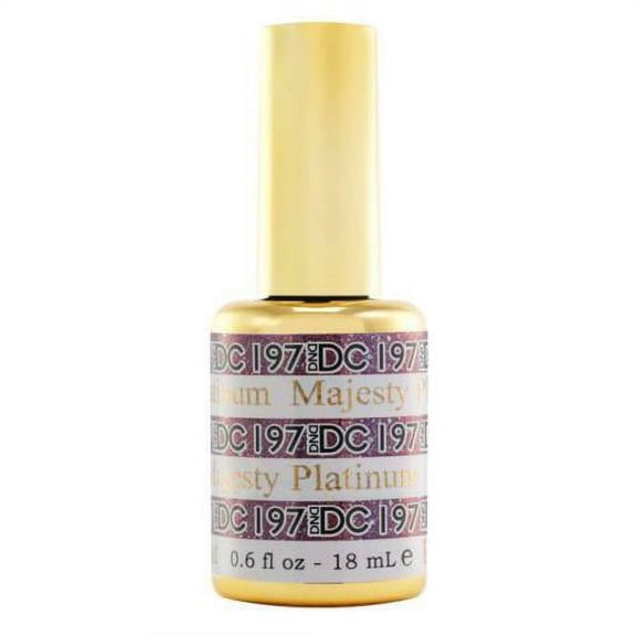 DND - DC UV/LED Soak Off Platinum Gel - 197 Majesty