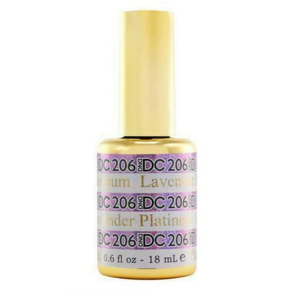 DND - DC UV/LED Soak Off Platinum Gel - 206 Lavender