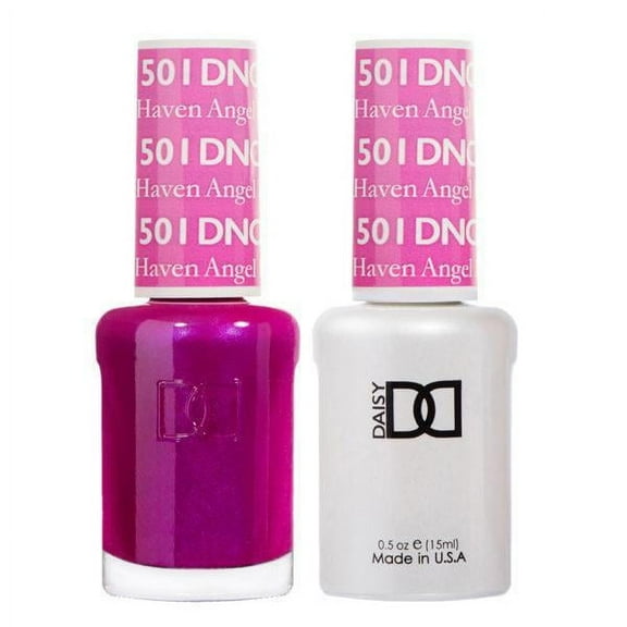 DND Daisy Nail Design - Gel & Lacquer Combo - Haven Angel 501