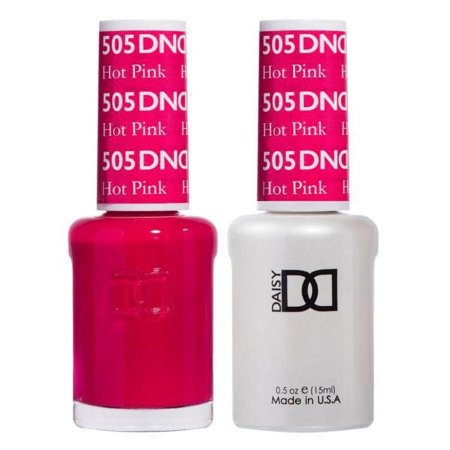 DND Daisy Nail Design - Gel & Lacquer Combo - Hot Pink 505