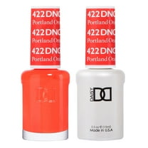 DND Daisy Nail Design - Gel & Lacquer Combo - Portland Orange 422