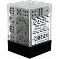 thumbnail image 1 of DND Dice Set-Chessex D&D Dice-12mm Frosted Clear and Black Plastic Polyhedral Dice Set-Dungeons and Dragons Dice Includes 36 Dice – D6, 1 of 3