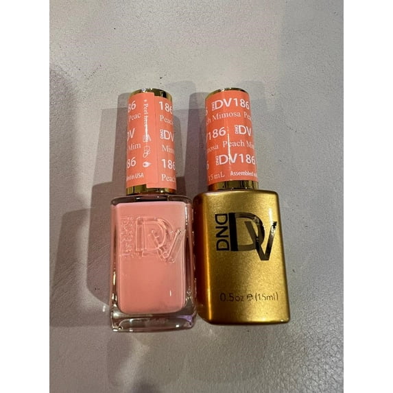 DND Diva 186 Peach Mimosa