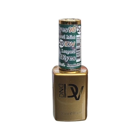 DND Diva 9D Candy Cat Eye Gel #20 Leopard Mint