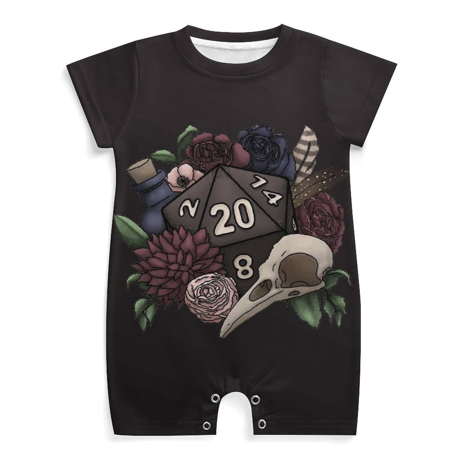 DND Dungeons And Dragons (45) Toddler Baby Boy Girls Clothes Romper ...