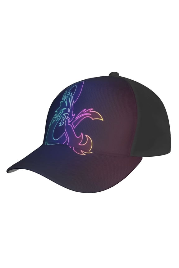 DND Dungeons And Dragons Anime Baseball Cap Hats Adjustable Snapback Caps Cool Dad Hat for Men Women Teens Best Gift