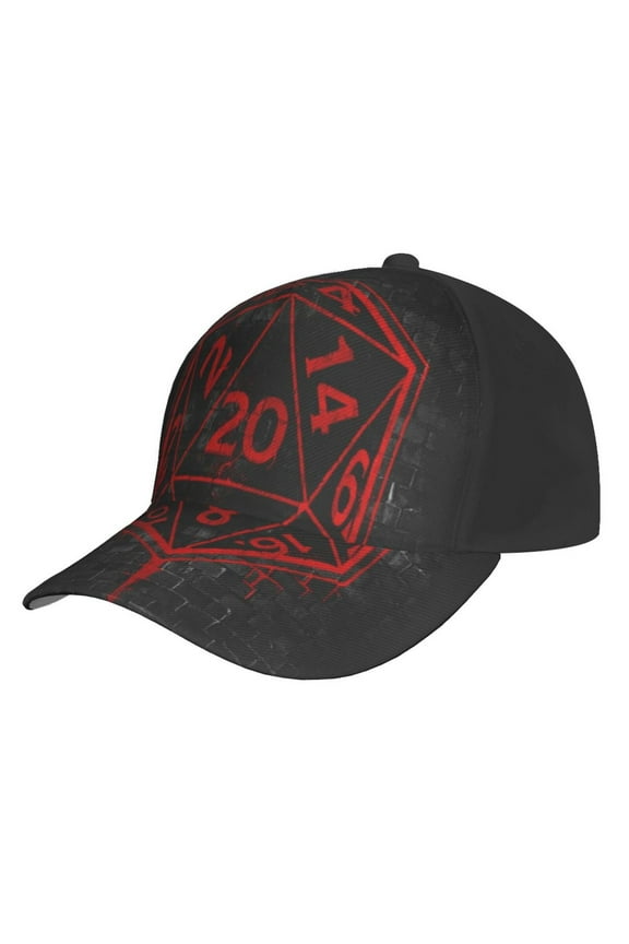 DND Dungeons And Dragons Anime Baseball Cap Hats Adjustable Snapback Caps Cool Dad Hat for Men Women Teens Best Gift