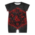 DND Dungeons And Dragons Baby Boy Girl Short Sleeve Romper Clothing Set ...