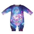 DND Dungeons And Dragons Baby Romper Jumpsuits, Long Sleeve Footless ...