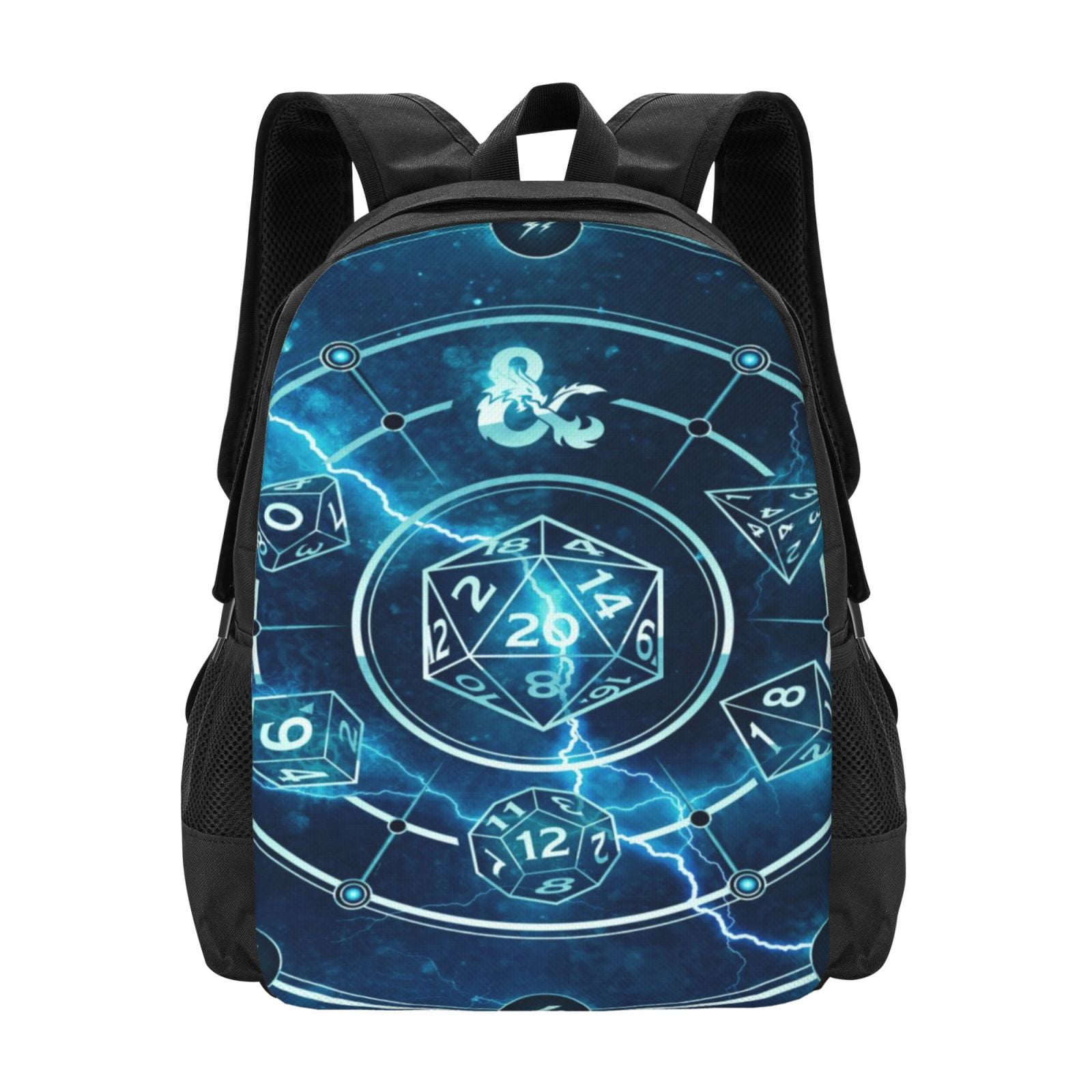 DND Dungeons And Dragons Backpac Cartoon Travel Bag Large Capacity ...
