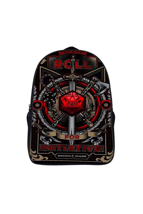 DND Dungeons And Dragons Backpacks 16 Inch Travel Laptop Backpack Lightweight Bookbags Casual Daypack